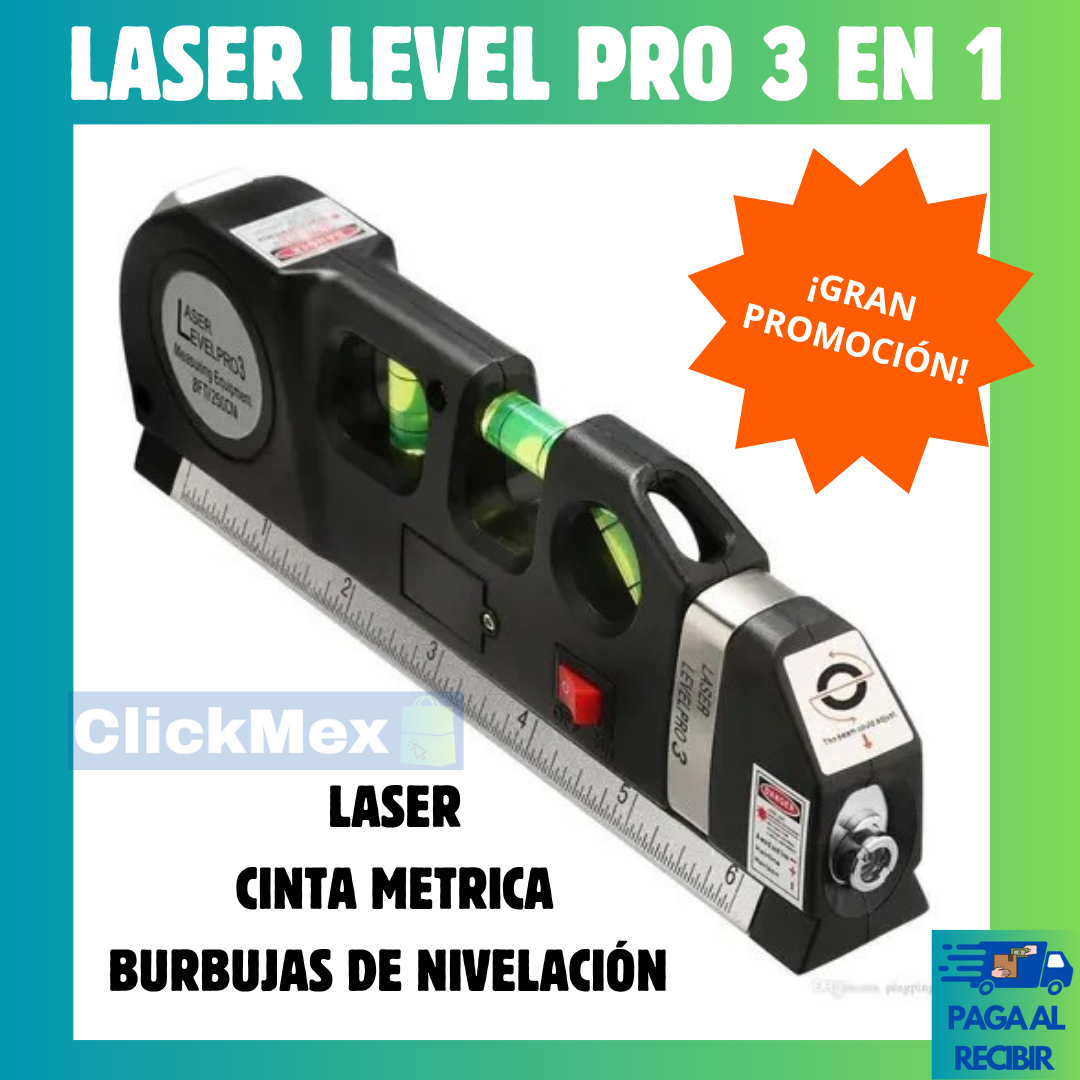 Laser Level Pro 3 en 1