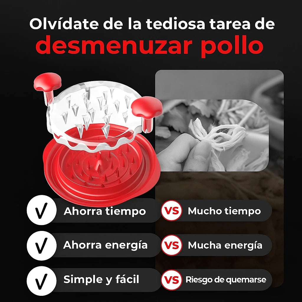 Chicken Shredder™ Desmenuzador de Pollo y Carne