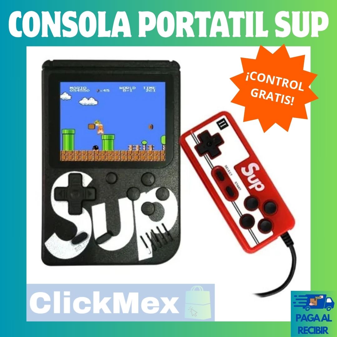 Consola Portátil SUP Retro + ¡Control Gratis!