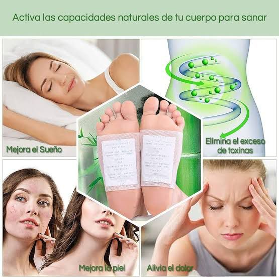 Parches Kinoki Detox Pies 30 Parches + 20 Gratis