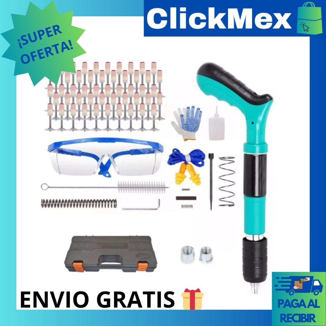 FijaTech Pistola de Fijación de Clavos